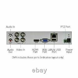 Swann CCTV DVR Security Video Recorder 1TB HDD 1080p Hdmi 4 Channel Surveillance