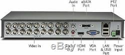 Swann DVR16 4580 16 Channel Full HD 1080p 2MP CCTV Recorder SRDVR-164580HV-UK