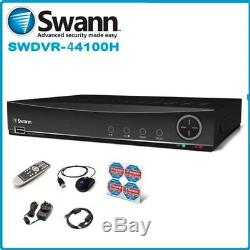 Swann DVR4-4100 4 Channel CCTV HD 960H Digital Video Recorder 1TB DVR HDMI VGA