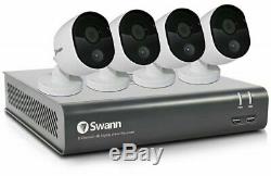 Swann DVR4-4550 4 Channel Recorder HD 1080p DVR 2MP PRO-1080MSB Cameras CCTV Kit