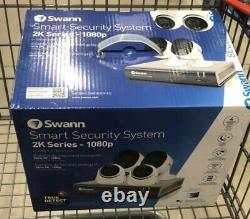 Swann DVR4-4580v 4 Channel Recorder With HD 4 Cameras CCTV Kit