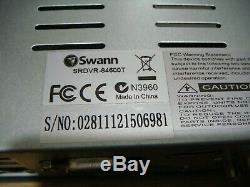 Swann DVR8 4600 8 Channel HD Digital Video Recorder DVR 2TB HDD CCTV HDMI VGA