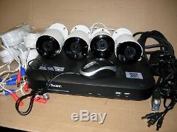Swann DVR8-4980 DVR Recorder Qty 4 x Pro-5MPMSB 5MP Super HD Cameras