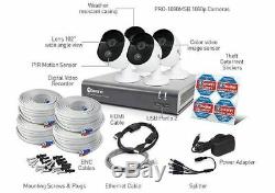 Swann DVR-4575 8 Channel 2mp HD 1080p CCTV Recorder & 4 x Bullet Cameras 1TB