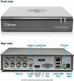 Swann DVR 8 4600 8 Channel HD Digital Video Recorder Upto 2TB HDD CCTV HDMI VGA