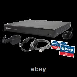 Swann DVR CCTV Recorder 4980 16 Channel Security System 5MP Super HD 2TB Outdoor