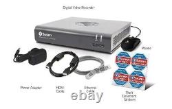 Swann DVR CCTV Security Recorder 1580 4 Channel HD 720p AHD TVI 1TB HDD HDMI VGA