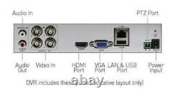 Swann Full HD 1080p 4 Channel 1TB HDD CCTV DVR Security Recorder