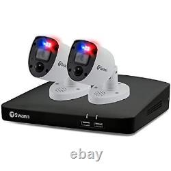 Swann Home DVR Security System with 1TB HDD, 4K UHD Video, 2 Camera 4 Channel