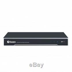 Swann NVR 8000 4K Ultra HD Network Video Recorder CCTV 4TB NHD-881 Dome Cameras