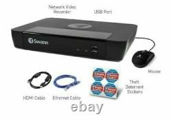 Swann NVR 8580 8 16 Channel Digital Video Recorder CCTV Security System 2TB 4K