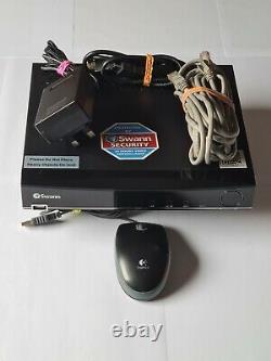 Swann SWDVR8-4100H 8 Channel Digital Video Recorder + Logitech Mouse No Remote