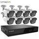 Tmezon Hd 8ch Cctv Bullet Security Surveillance Camera System Dvr Outdoor Home