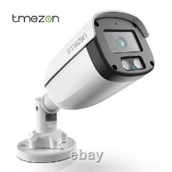 TMEZON HD 8CH CCTV Bullet Security Surveillance Camera System DVR Outdoor Home