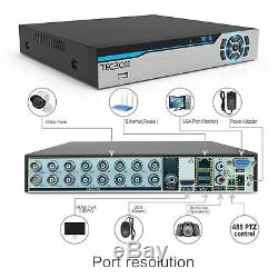 Tecbox 16 Channel DVR CCTV HDMI 960H Video Recorder For Security Camera System