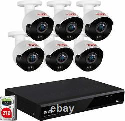 Tonton Home Security Camera System 8-Channel Ultra HD 4K 8MP DVR Recorder 2TB