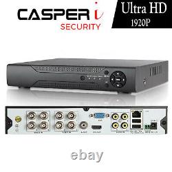 Ultra HD 8CH 5MP 1920P CCTV 4IN1 DVR Digital Video Recorder VGA HDMI BNC UK