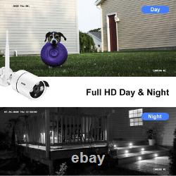 Wireless CCTV Camera Security System 3MP HD 4CH HDMI NVR Home Outdoor Motion IR