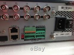 X 4TB ALIEN MAX Hybrid DVR 16 CHANNEL CCTV/ Camera DVR RECORDER 4tb RP £1299 hdd