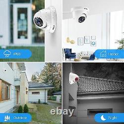 ZOSI 1080P 8CH DVR 3000TVL CCTV Home Security Camera System With 2TB Hard Drive