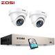 Zosi 1080p Cctv Security Camera System 8ch Dvr With Hard Drive Night Vision H265