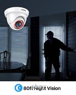 ZOSI 1080P CCTV Surveillance System 8CH DVR Home Security Camera 3000TVL Outdoor