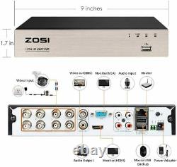 ZOSI 1080P HD 8CH DVR Video Recorder 1TB Remote for Home Security CCTV Camera UK