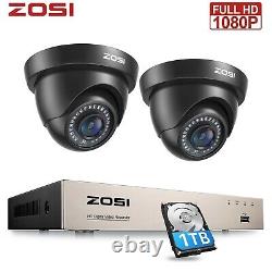 ZOSI 1080P Home Surveillance System Kit 3000TVL CCTV Security Camera 8CH DVR 1TB