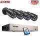 Zosi 1080p Cctv Security Camera System 5mp Lite 8ch Dvr Ir Night Vision Outdoor
