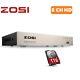 Zosi 1tb 8 Channel 1080n 720p Dvr Recorder For Cctv Security Camera System Ahd