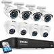 Zosi 5mp Lite H. 265+ Home Security Camera System, 8 Channel Cctv Dvr Recorder