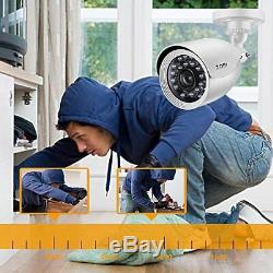 ZOSI 720P 8-Channel Home Security Camera System1080N HD-TVI CCTV DVR Recorder