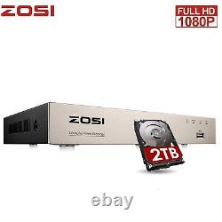 ZOSI 8CH 1080P CCTV DVR Recorder for Home Security Camera System with Hard Drive