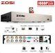 Zosi 8 Ch Dvr H. 265+ Recorder 1080p 2t Hdmi For Home Security Cctv Camera System