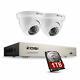 Zosi Cctv 4 Channel 720p Security Camera System 1tb Hdmi Dvr Recorder Ir Night