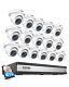 Zosi Cctv Camera Hd 1080p 16ch Dvr Home Security System Kit With 4tb Hard Drive