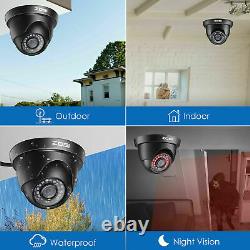 ZOSI CCTV Cameras Full HD 1080P 8CH DVR Recorder 3000TVL Home Security System IR