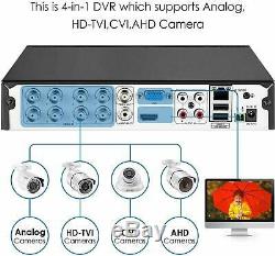 ZOSI CCTV DVR 8 16 Channel AHD 1080N/1080P Video Recorder H. 265+ VGA HDMI BNC HD