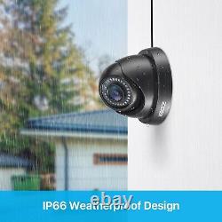 ZOSI DVR Video Surveillance System (CCTV) 8MN-418B4S-00-UK 8 Channels 4 Cameras