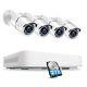 Zosi Full Hd 5mp Cctv System Outdoor Home Camera Security 120ft Night Vision 2tb