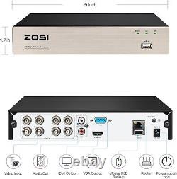ZOSI H. 265+ 8 Channel 3K Lite Hybrid 4-in-1 CCTV DVR with AI 8CH NO HDD