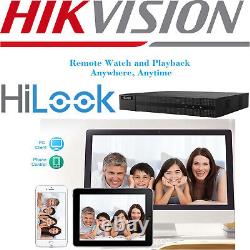 4k Hikvision Hilook Cctv Hd Dvr 4/8/16ch 4k 8mp Enregistreur Vidéo Hdmi Indoor Uk