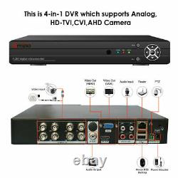 8/4ch 16ch Cctv Dvr Digital Video Recorder Ahd 1080n Hd Hdmi Bnc Security System