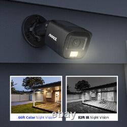 ANNKE 5MP système de sécurité de caméra de surveillance CCTV avec audio, vision nocturne couleur et DVR 8CH 5IN1