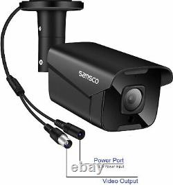 Accueil Surveillance Système Cctv 4ch 5mp 5in1 Dvr Avec Caméra Extérieure Hd 1080p Ir