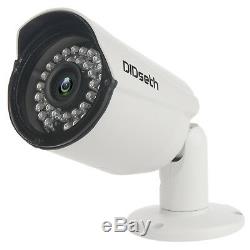 Caméra 4ch Hdmi 1080p Ahd Dvr Cctv Home Security Système 4outdoor