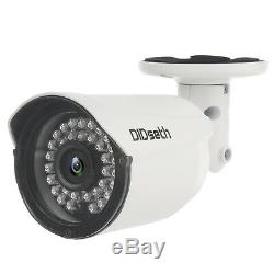 Caméra 4ch Hdmi 1080p Ahd Dvr Cctv Home Security Système 4outdoor