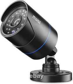 Caméra De Sécurité Hd Cctv 1080p Kit 4ch Dvr Home Outdoor Ir Avec Disque Dur