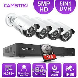 Camstro 5mp Cctv Système 5in1 Dvr Caméra De Sécurité Extérieure Kit Complet Ip66
