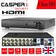Casperi 16 Channel 5mp Full Hd Hdmi H. 265 Dvr Security Video Recorder Smart Cctv